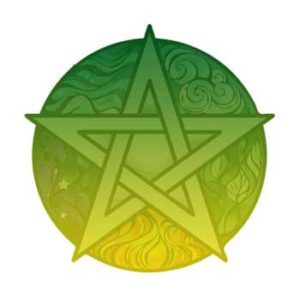 Pentagrama y Pentáculo Wiccan